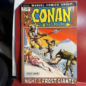 1972 “Conan The Barbarian” #16 Barry Windsor-Smith cover & art VF+ Frost-Giants!